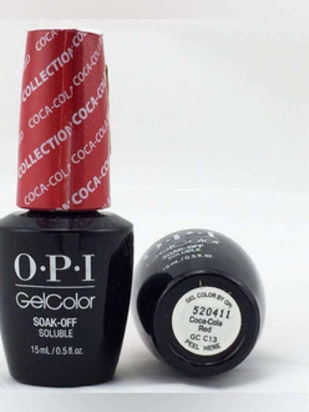 OPI GelColor Soak-Off Gel Polish — Coca Cola red